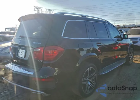 2014 Mercedes-Benz Gl 63 Amg z USA, uszkodzony, nr VIN 4JGDF7EE0EA362968